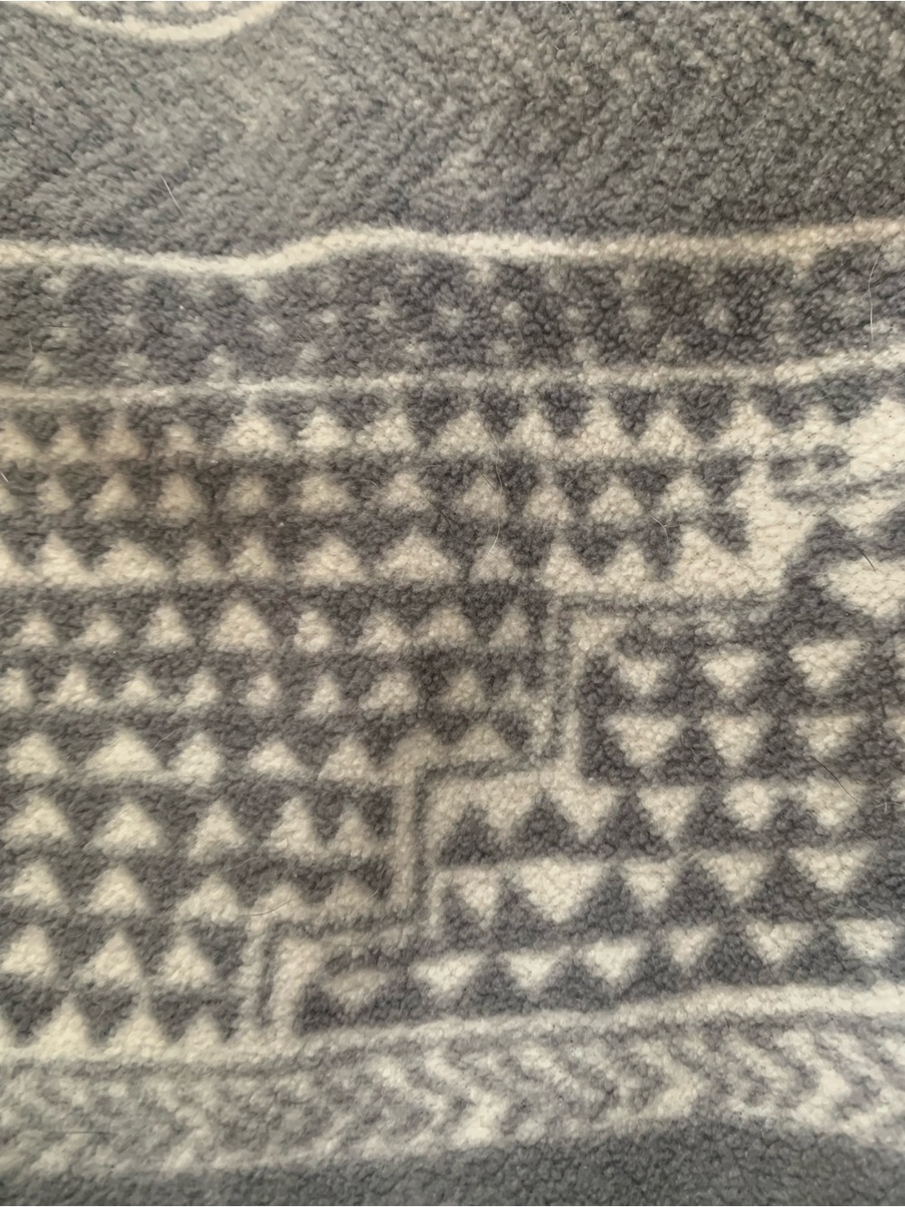 Columbia White & Grey Fleece Pull-over - Picture 4 of 11